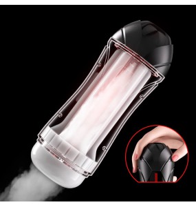 MizzZee - Storm-M Vibrating Warming Masturbator (Smart APP Model - Chargeable)